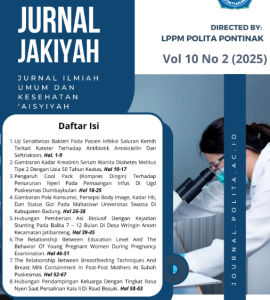 Jakiyah Vol 10 No 2 (2025)